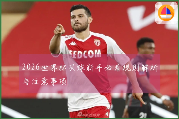 2026世界杯买球新手必看规则解析与注意事项